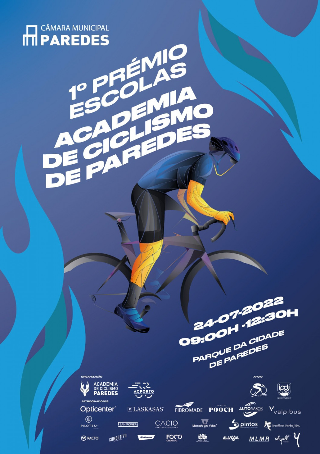 Classificação 1º Prémio Escolas da Academia de Ciclismo de Paredes